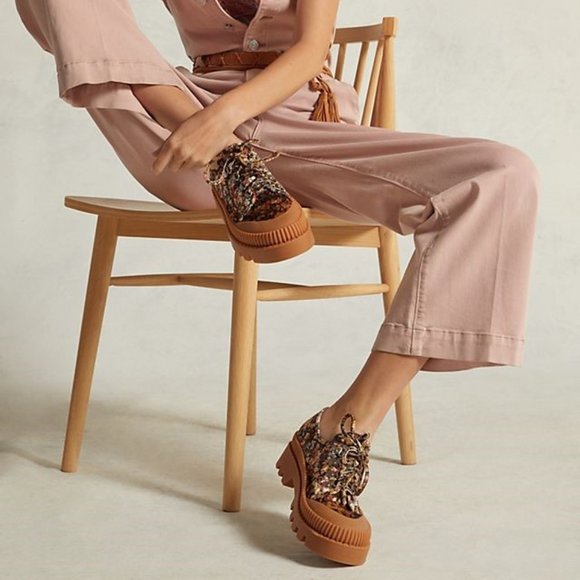 Anthropologie x Jeffrey Campbell B2School Platform Sneakers - Picture 3 of 11